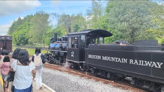 A short day trip to Brecon Mountain Railwaymountainrailwayrailwaysteamenginewalesuksouthwales [upl. by Folly]