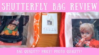 Shutterfly Reusable Bag Review  Aforementioned Thoughts [upl. by Casia]