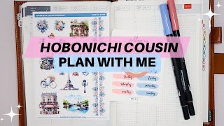 Hobonichi Cousin Weekly Setup  Plan with Me [upl. by Rita]