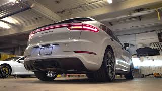 2021 Porsche Cayenne Coupe GTS w Sport Exhaust  Cold Start and Light Revs [upl. by Econah460]