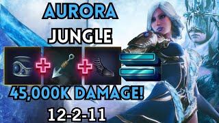 Predecessor Aurora Jungle Build Does DAMAGEgameplay predecessor moba gaming [upl. by Fabri]