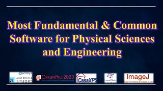 Commonly Used Software in Physics Chemistry and Materials Science SoftwareforScience [upl. by Rhine]