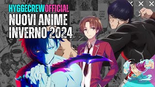 I migliori ANIME da vedere in INVERNO 2024 [upl. by Jonna]