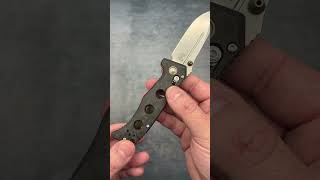 BENCHMADE MINI ADAMAS MARBLED CARBON FIBER [upl. by Leggett896]