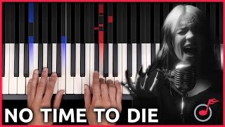 No Time to Die  Billie Eilish Piano Version  James Bond 007 Theme [upl. by Ystap]