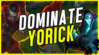 How to Beat Yorick in Lane as Singed Top simple  League of Legends Gameplay [upl. by Yenar]