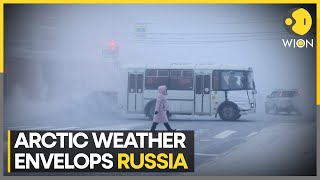 Temperature in Siberia falls to 58°C images of worlds coldest city Yakutsk released  WION [upl. by Mariska500]