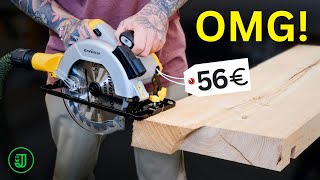 62cm Schnitttiefe 2 Sägeblätter 😮👉 Ganz ehrlich diese 56 EURO BOSCH KOPIE ist  Jonas Winkler [upl. by Gilder893]