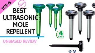 6 Best Solar Powered Ultrasonic mole repellers 2020  Unbiased honest Review [upl. by Sulihpoeht395]