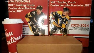 Opening 200 Packs of 202324 Upper Deck Tim Hortons Hockey Cards  NHL Trading Cards [upl. by Aitnahc310]