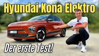 Hyundai Kona Elektro 2024 Kaum kleiner als der Tucson Die neue SUVGeneration im ersten Test [upl. by Annais]