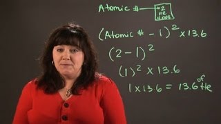 How to Calculate the Ionization Energy of Atoms  Chemistry and Physics Calculations [upl. by Kcinomod]