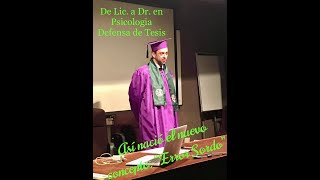 Defensa de Tesis Doctoral en PsicologíaLicNéstor Tamburini USAL Julio 2016 [upl. by Peter993]