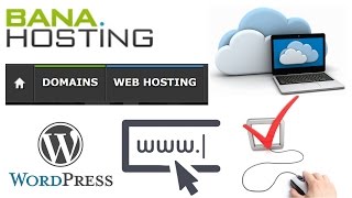 Comprar El Mejor Hosting y Dominio Economico  Configurar Dominio y Hosting Desde Cero Banahosting [upl. by Akli]