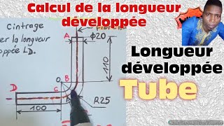 Longueur développée comment calculer la longueur développée dun tube indiamaroo movies [upl. by Dustman]