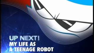 Nicktoons US  Up Next My Life As A Teenage Robot Bumper 2012 [upl. by Zeralda]