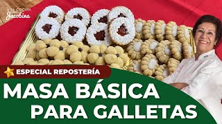 MASA BÁSICA PARA VARIEDAD DE GALLETAS [upl. by Ophelie]