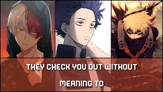 They check you out  MHA x Listener ASMR [upl. by Shargel]