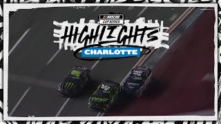 WILD William Byron completes the pass in the grass at Charlotte  NASCAR [upl. by Inverson585]