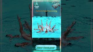 Olympic Glory Synchronized Swimming Thrills at Paris 2024  paris2024 olympicsparisolympics2024 [upl. by Fayre]