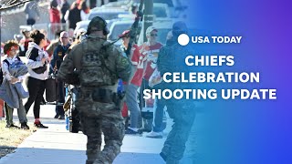 Watch Kansas City Chiefs celebration shooting update  USA TODAY [upl. by Alger327]