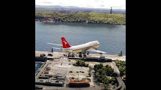 Il Boeing 747 Qantas VH ha perso lequilibrio durante latterraggio [upl. by Deanne62]