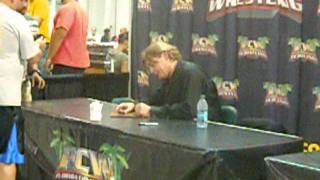 William Regal Autograph Signing FCW Deland FL 6102011 [upl. by Reidar297]