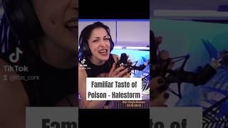 Familiar Taste of Poison  Halestorm  live cover  coversong halestorm music twitch singer [upl. by Giverin130]