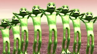 Alien dance  Dance song  Funny alien dance  Dame tu cosita  Green alien dance  Funny alien [upl. by Newbill]