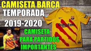 LA NUEVA CAMISETA DEL BARÇA PARA LA TEMPORADA 20192020 [upl. by Decca532]