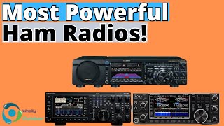 The Most Powerful Ham Radios In 2024 TOP 3 [upl. by Mesics]