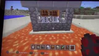 Comment faire une tourelle antimob dans Minecraft [upl. by Doner]