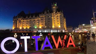 Walk Here  Ottawa Canada  Summer Weekend 2022  4K UHD [upl. by Swarts]