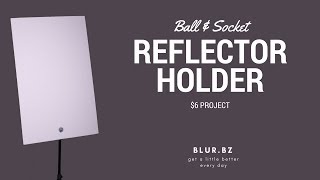 Photography DIY Reflector Holder for 6 [upl. by Hardin744]