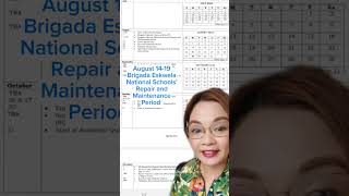 DepEd School Calendar and Activities for the School Year 20232024 [upl. by Yehs]