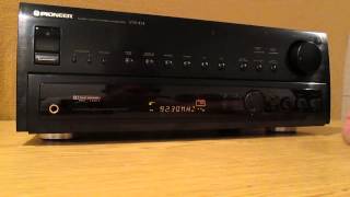 Pioneer VSX454 Dolby ProLogic AMFM Stereo Receiver [upl. by Assiralk395]