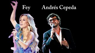 Fey amp Andrés Cepeda Mix Sus Mejores Éxitos 💃🕺💃🕺💃🕺 [upl. by Engenia]