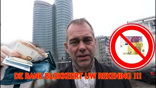 DE BANK BLOKKEERT UW REKENING [upl. by Ahsiled]