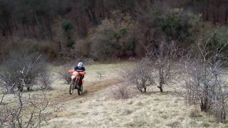 KTM 450 EXCR 2009 SIX DAYS [upl. by Ordnael]