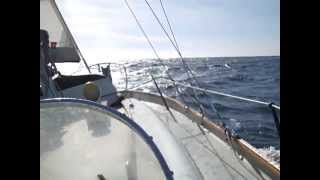 Sailing south Rawson 30 [upl. by Nylear]