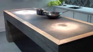 Induced Energy invisible induction hob at Appetito [upl. by Teodorico]