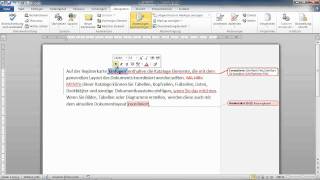 Word 2010 Textkorrekturen vornehmen drucken annehmen ablehnen [upl. by Jefferson]