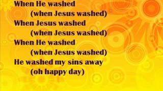 Oh Happy Day  gospel lyrics [upl. by Analra548]