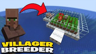 Minecraft 121 Villager Breeder Tutorial [upl. by El]