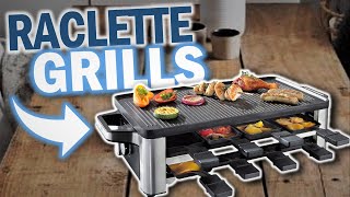 Die besten RACLETTE GRILLS 2024  Top 3 Raclettegrills Vergleich [upl. by Annaig928]