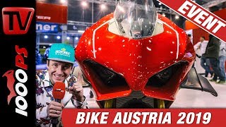 Bike Austria Tulln 2019  Motorrad Messe  Neuheiten Rundgang mit NastyNils [upl. by Lewls]