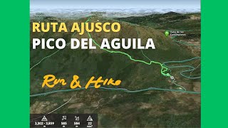 Ruta Ajusco Pico del Aguila  Run amp Hike  Senderismo Trail running [upl. by Debby]