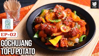 Gochujang Tofu Potato Recipe  How To Make Gochujang Tofu At Home  Easy Comfort Food Ep 2  Varun [upl. by Daht]