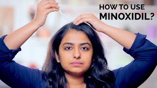 How To Use Minoxidil  Hair Regrowth  Skin Diaries [upl. by Niawd436]