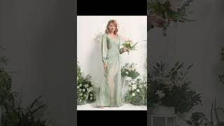 Sage Green Satin Bridesmaid Dresses [upl. by Jeane]